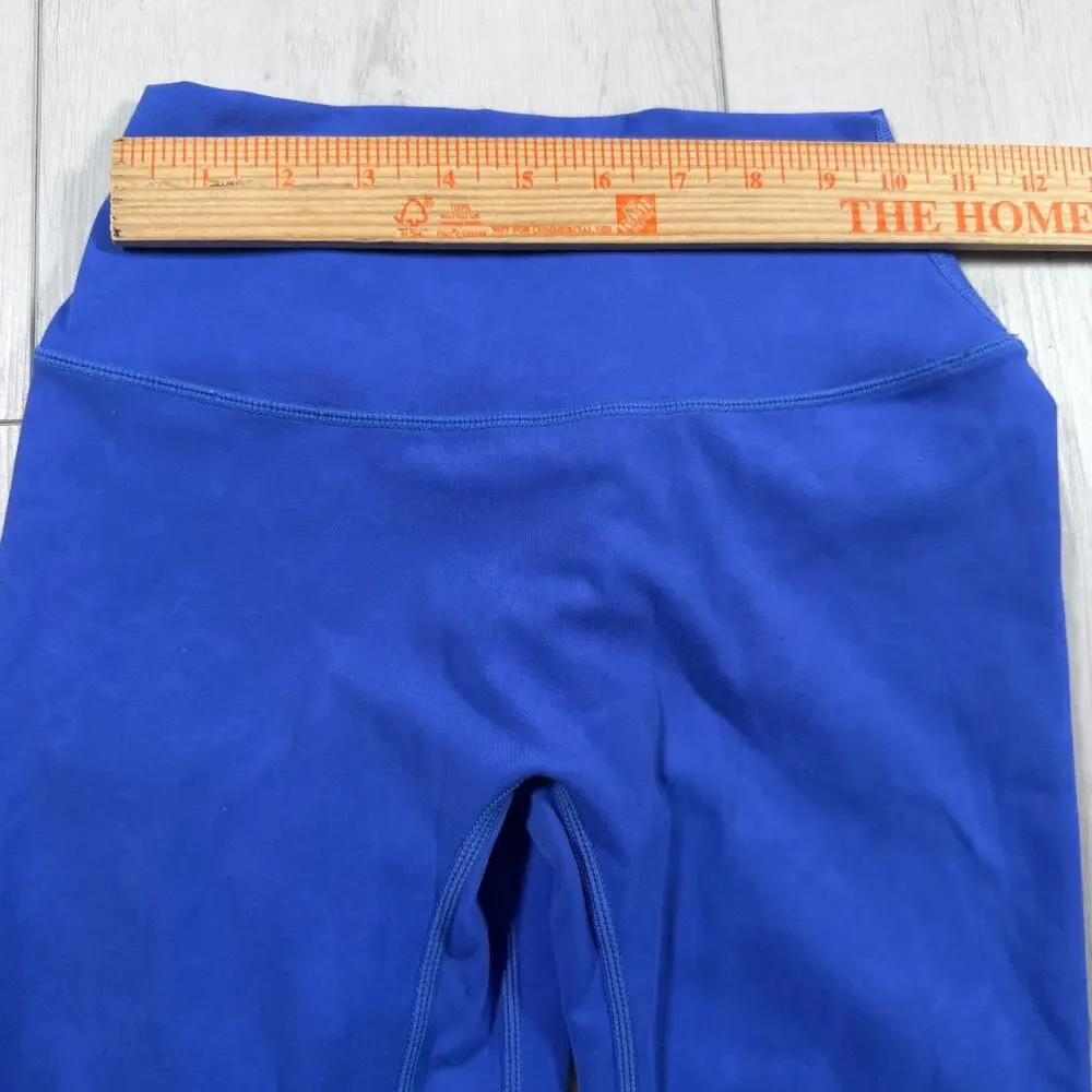 CSB Crop Shop Boutique Women's Medium Scrunch Leggings Blue Brown Lot Workout - Picture 14 of 15